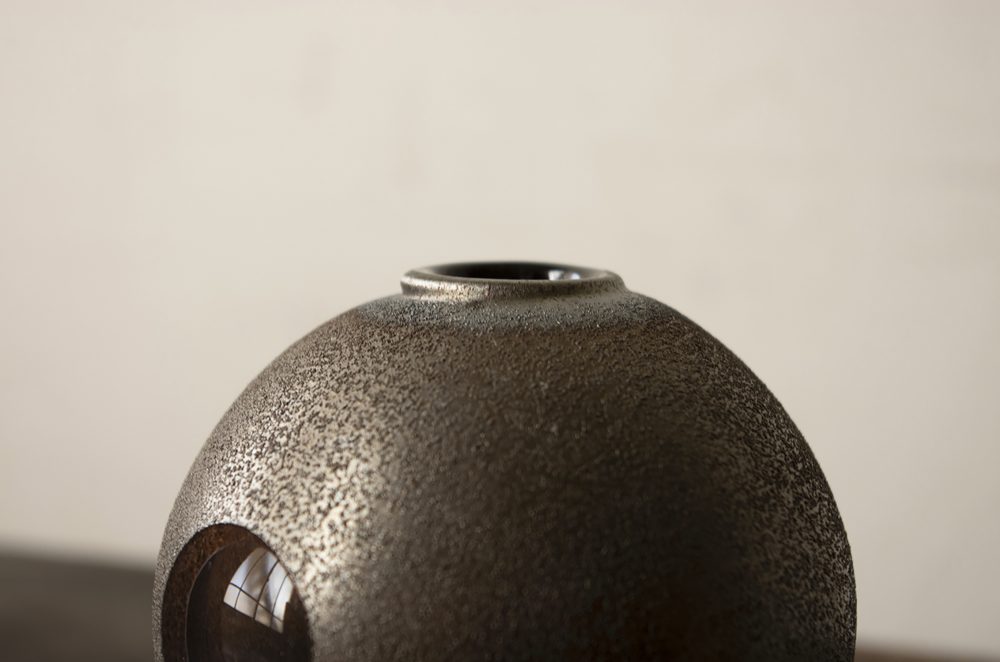 hashimura vase blk s-3
