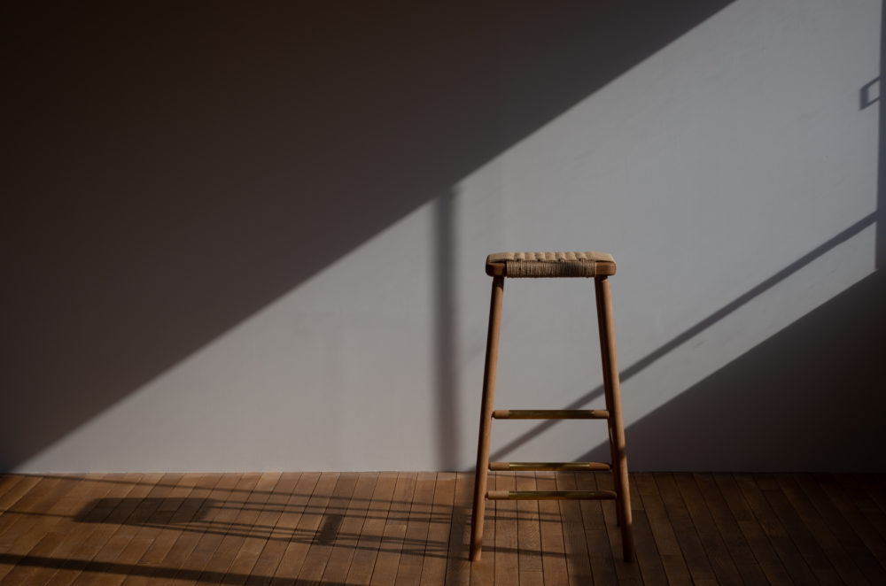 2012 bespoke high stool A-1